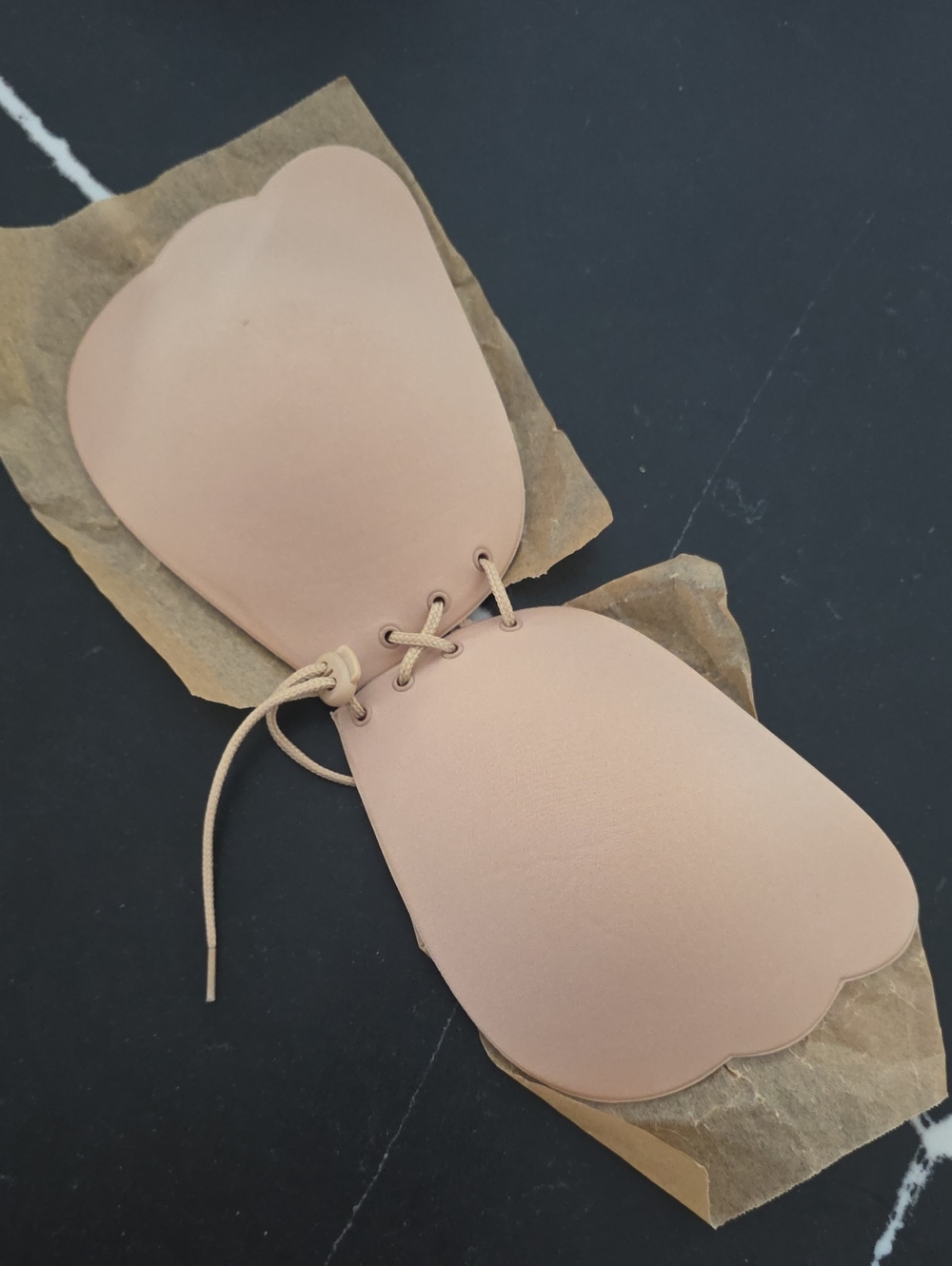 Adjustable Adhesive Backless Strapless Bra - Nude